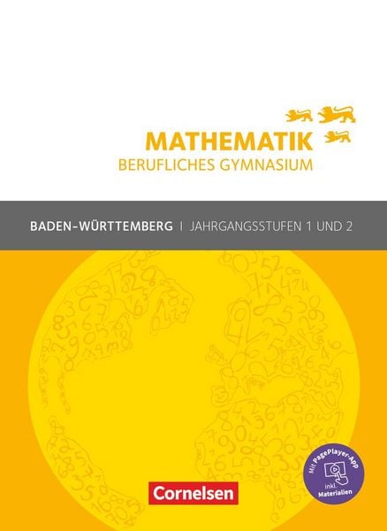 Produktbild: Mathematik - Berufliches Gymnasium - Baden-W&uuml;rttemberg - Jahrgangsstufen 1/2