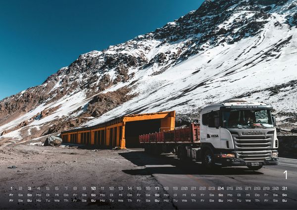 Produktbild: Trucks - K&ouml;nige der Stra&szlig;e - LKW - 2027 - Kalender DIN A3