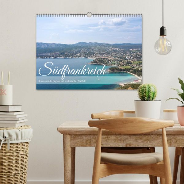 Produktbild: S&uuml;dfrankreich - Bezaubernde Region mit malerischer Vielfalt (Wandkalender 2026 DIN A3 quer), CALVENDO Monatskalender