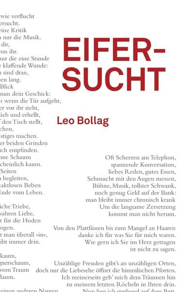 Eifersucht, Taschenbuch von Leo Bollag, BoD - Books on Demand, 9783952428702