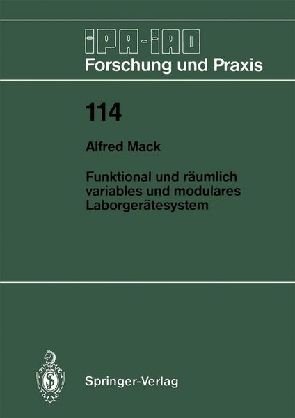 Produktbild: Funktional und r&auml;umlich variables und modulares Laborger&auml;tesystem