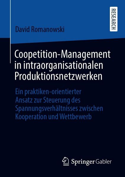 Produktbild: Coopetition-Management in intraorganisationalen Produktionsnetzwerken