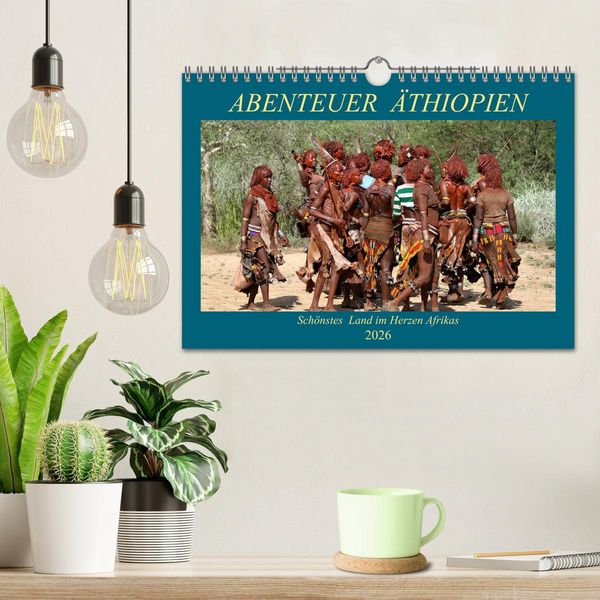 Produktbild: Abenteuer &Auml;thiopien (Wandkalender 2026 DIN A4 quer), CALVENDO Monatskalender