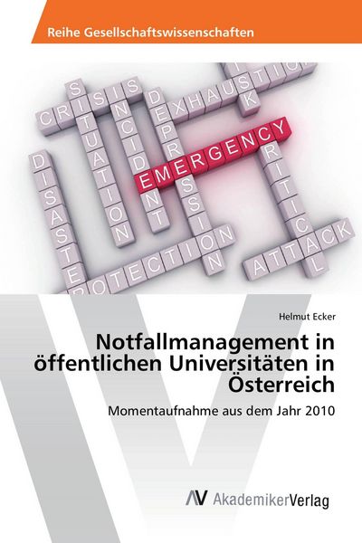 Produktbild: Notfallmanagement in &ouml;ffentlichen Universit&auml;ten in &Ouml;sterreich