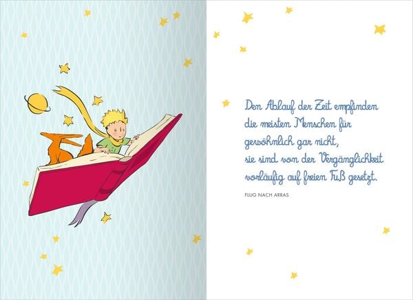 Produktbild: Buchkalender Man sieht nur mit dem Herzen gut 2026