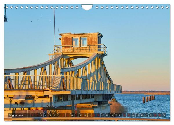 Produktbild: Sonnenunterg&auml;nge an Ostseek&uuml;ste und Bodden (Wandkalender 2026 DIN A4 quer), CALVENDO Monatskalender