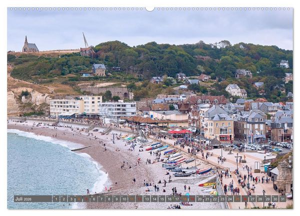 Produktbild: Traumreisen Normandie (hochwertiger Premium Wandkalender 2026 DIN A2 quer), Kunstdruck in Hochglanz