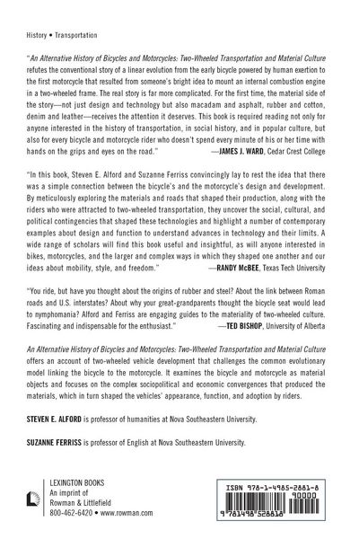 Produktbild: Alternative History of Bicycles and Motorcycles