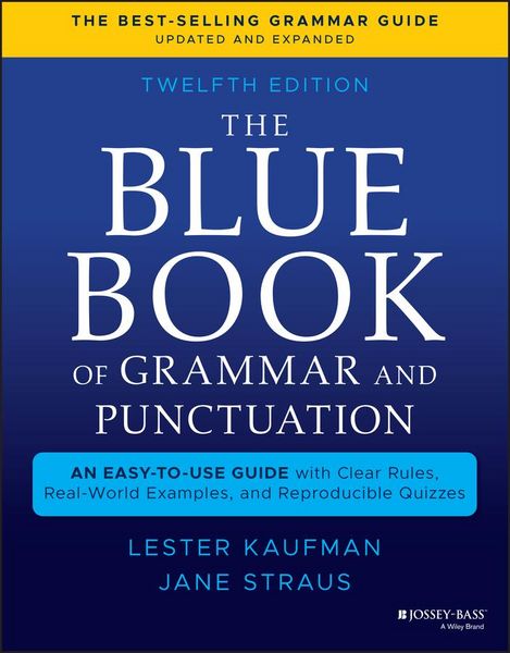 Produktbild: The Blue Book of Grammar and Punctuation