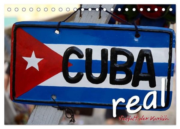 Produktbild: Cuba Real - Vielfalt der Karibik (Tischkalender 2026 DIN A5 quer), CALVENDO Monatskalender