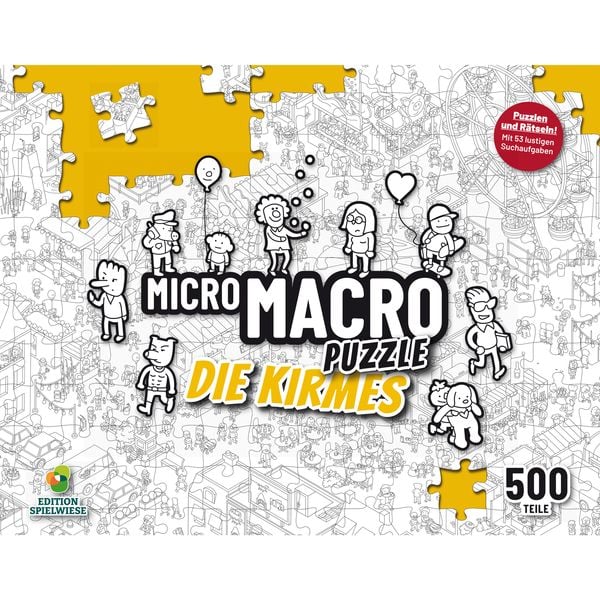 Produktbild: MicroMacro Puzzle: Die Kirmes 500 Teile