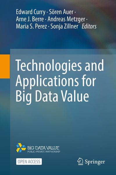 Produktbild: Technologies and Applications for Big Data Value