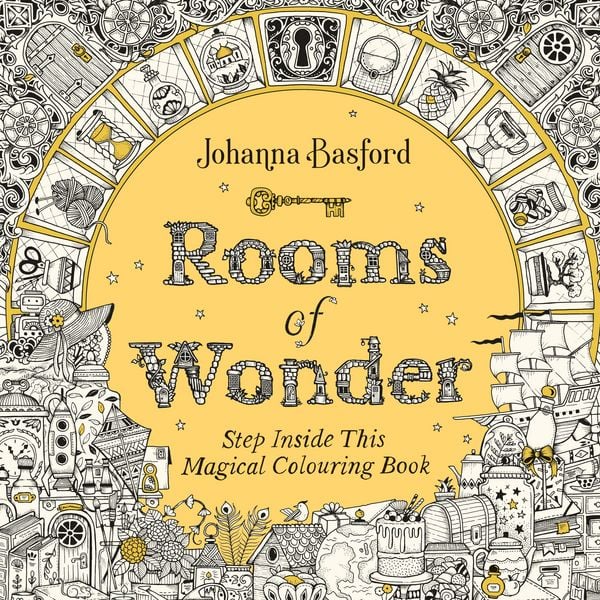 Rooms of Wonder, Taschenbuch von Johanna Basford, Vermilion, 978-1-5291-4830-5