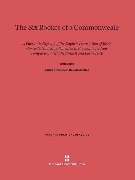 Produktbild: The Six Bookes of a Commonweale