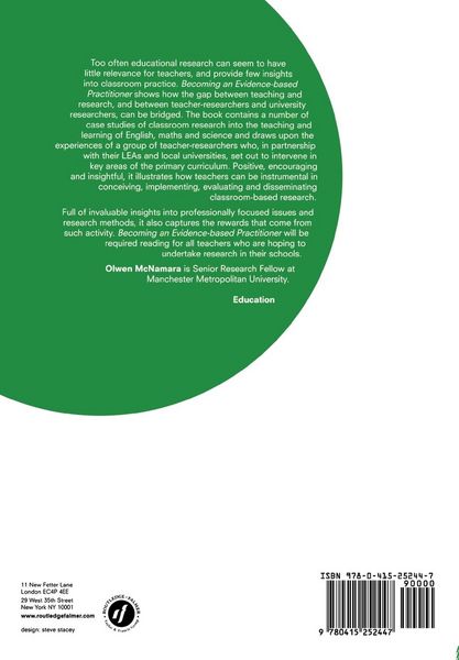 Produktbild: Becoming an Evidence-based Practitioner