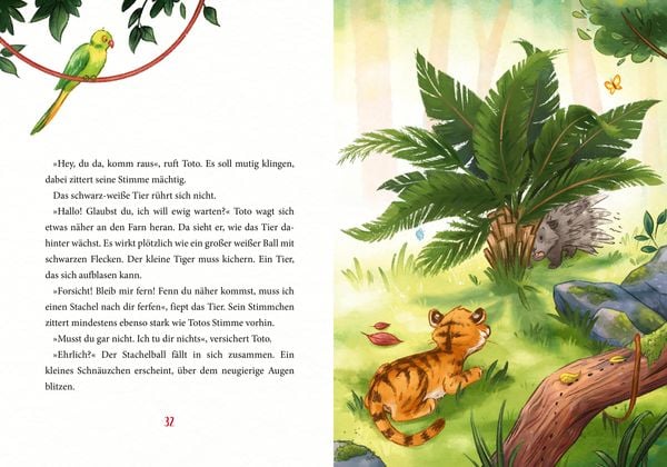 Tiger Toto sucht das Abenteuer