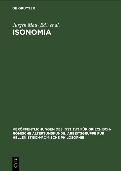 Produktbild: Isonomia