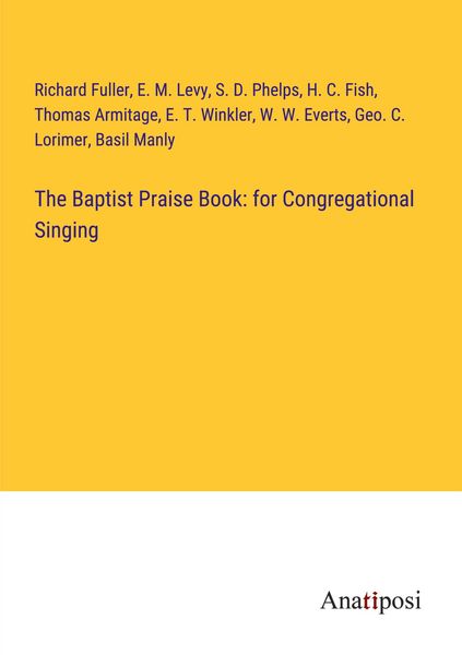Produktbild: The Baptist Praise Book: for Congregational Singing