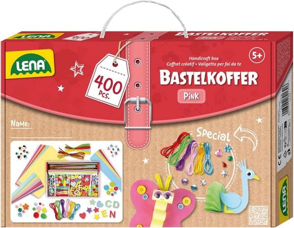 Produktbild: LENA 42714 - Bastelkoffer, pink