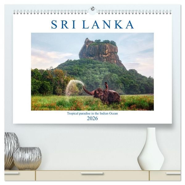Produktbild: Sri Lanka (High Quality Premium Wall Calendar 2026 DIN A2 landscape),CALVENDO 12 Month Wall Calendar