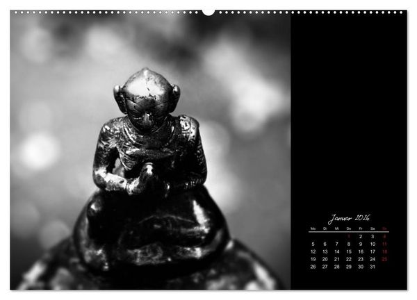 Produktbild: Worte des Buddha 2026 (hochwertiger Premium Wandkalender 2026 DIN A2 quer), Kunstdruck in Hochglanz
