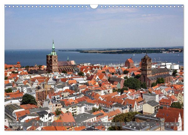 Produktbild: Stralsund - Perle der Ostsee (Wandkalender 2026 DIN A3 quer), CALVENDO Monatskalender