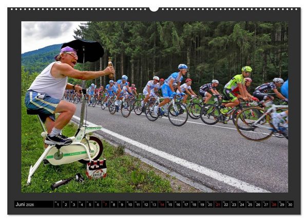 Produktbild: GSCHEIT BLED - Humorfotografie (hochwertiger Premium Wandkalender 2026 DIN A2 quer), Kunstdruck in Hochglanz
