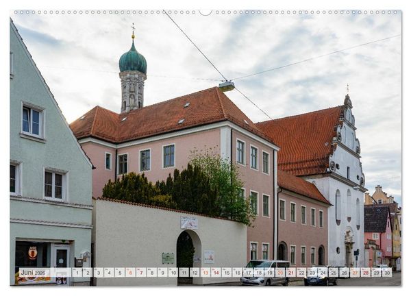 Produktbild: Lauingen Impressionen (Wandkalender 2026 DIN A2 quer), CALVENDO Monatskalender