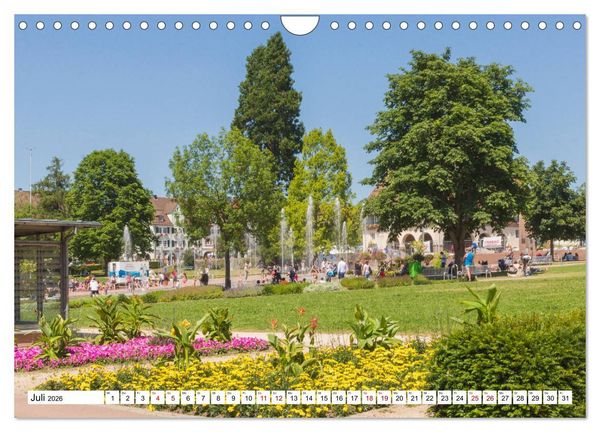 Produktbild: Freudenstadt im Schwarzwald - Wandkalender (Wandkalender 2026 DIN A4 quer), CALVENDO Monatskalender