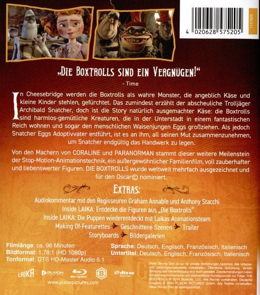 Produktbild: Die Boxtrolls