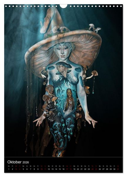 Produktbild: World Bodypainting Festival: Generation NEXT (Wandkalender 2026 DIN A3 hoch), CALVENDO Monatskalender