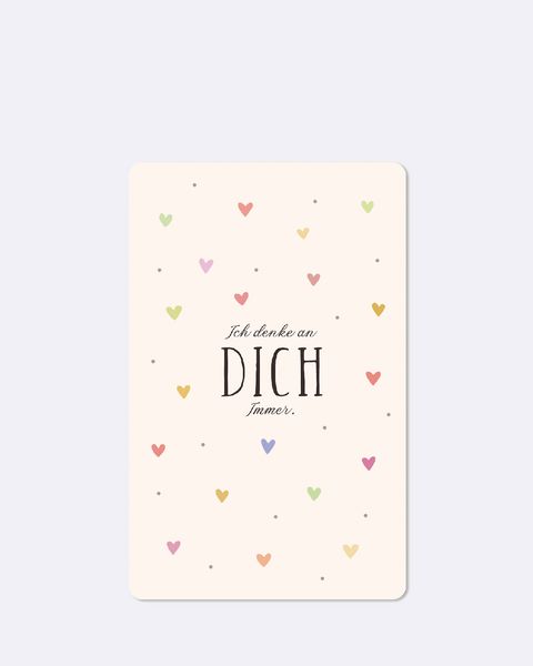 Produktbild: Lunacard Postkarte *Ich denke an dich