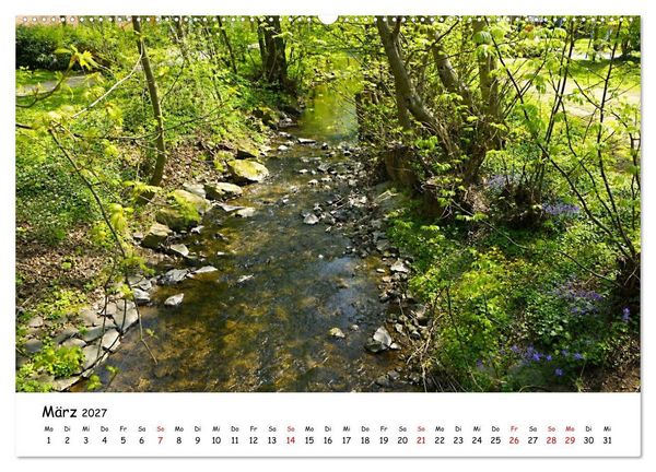 Produktbild: Eschborn Fachwerk und Finanzen (Wandkalender 2027 DIN A2 quer), CALVENDO Monatskalender