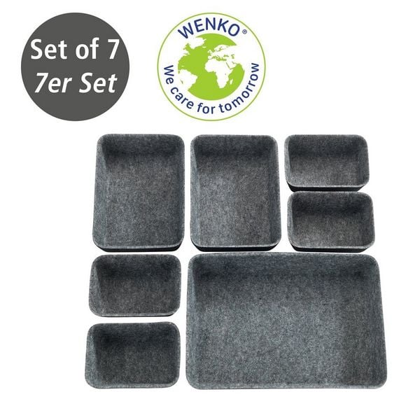 Produktbild: Schubladen Organizer Filz, 7-teilig