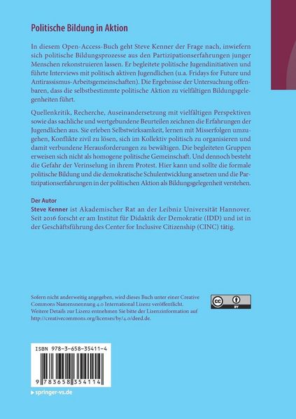 Produktbild: Politische Bildung in Aktion