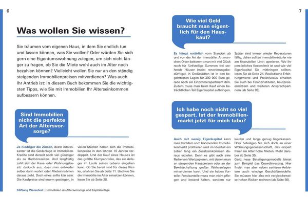 Produktbild: Immobilien als Altersvorsorge und Kapitalanlage
