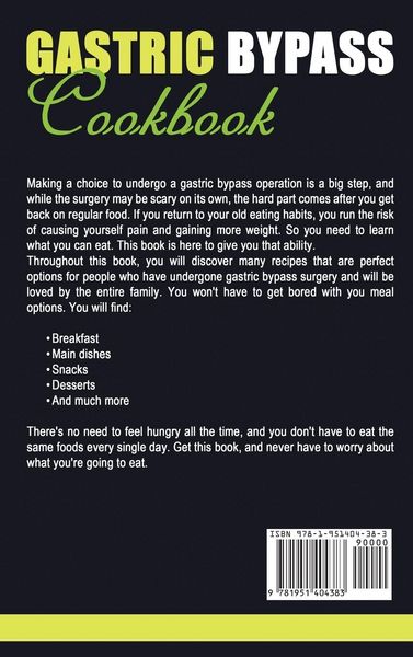 Produktbild: Gastric Bypass Cookbook