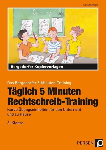 Produktbild: T&auml;glich 5 Minuten Rechtschreib-Training - 3.Klasse