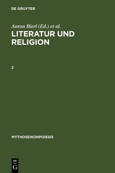 Produktbild: Literatur und Religion, 2