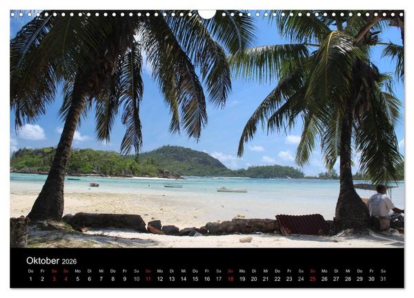 Produktbild: Seychellen (Wandkalender 2026 DIN A3 quer), CALVENDO Monatskalender