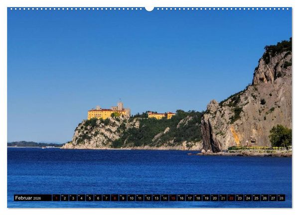 Produktbild: Triest und seine Riviera (hochwertiger Premium Wandkalender 2026 DIN A2 quer), Kunstdruck in Hochglanz