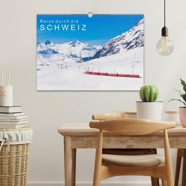Produktbild: Reise durch die SCHWEIZ (Wandkalender 2026 DIN A3 quer), CALVENDO Monatskalender