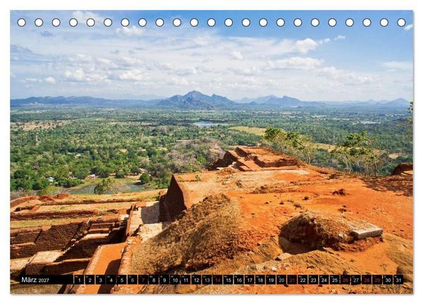 Produktbild: Sri Lanka (Tischkalender 2027 DIN A5 quer), CALVENDO Monatskalender