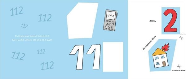 Produktbild: Mein kunterbuntes Ausschneidebuch - Feuerwehr. Schneiden, kleben, malen ab 3 Jahren