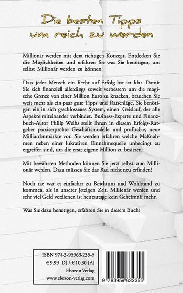 Produktbild: Selfmade Million&auml;r