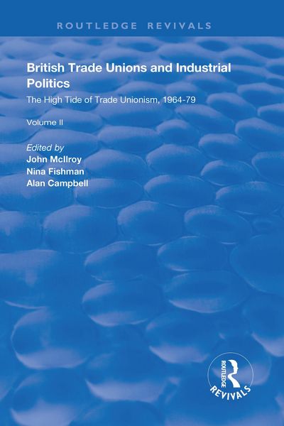 Produktbild: British Trade Unions and Industrial Politics