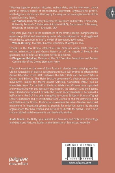Produktbild: Baro Tumsa: The Principal Architect of the Oromo Liberation Front