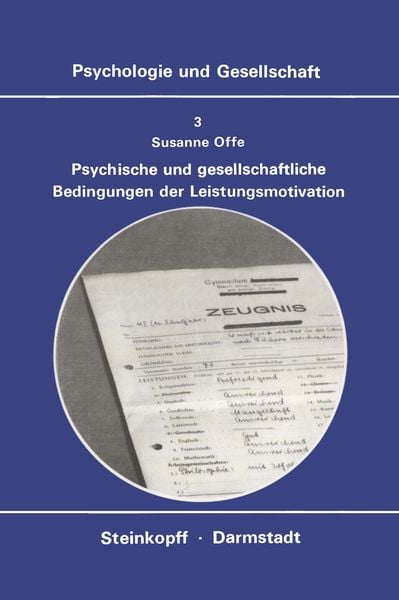 Produktbild: Psychische und Gesellschaftliche Bedingungen der Leistungsmotivation