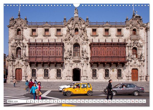 Produktbild: Vielf&auml;ltiges Peru (Wandkalender 2026 DIN A3 quer), CALVENDO Monatskalender