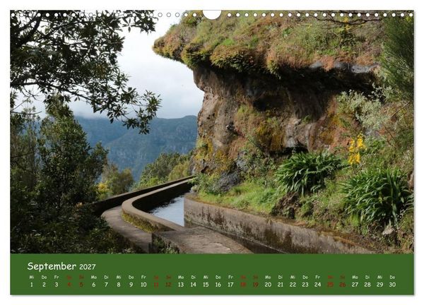Produktbild: Levadawandern auf Madeira (Wandkalender 2027 DIN A3 quer), CALVENDO Monatskalender